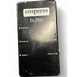 Used Empress Effects Buffer Analog I/O Interface Guitar Pedal