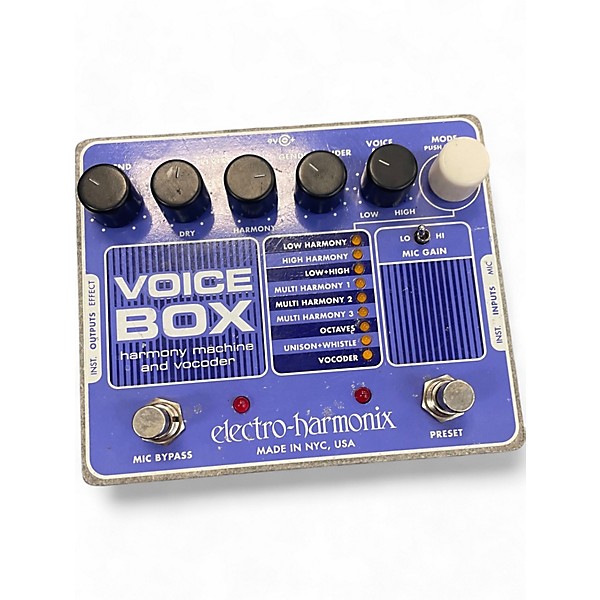 Used Electro-Harmonix Voicebox Vocal Harmony Vocoder Vocal Processor