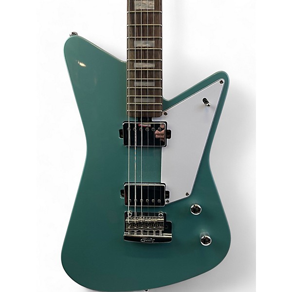 Used Sterling by Music Man MARIPOSA DORADO GREEN Solid Body Electric Guitar