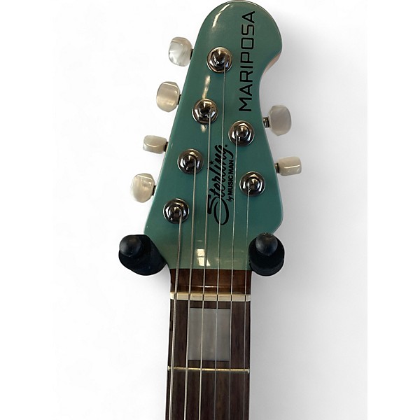 Used Sterling by Music Man MARIPOSA DORADO GREEN Solid Body Electric Guitar