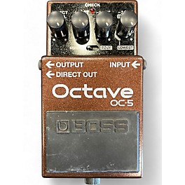 Used BOSS oc5 Effect Pedal