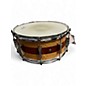 Used Pork Pie USA 6.5X14 Maple Zebrawood 14x6.5 exotic Maple Zebrawood Drum