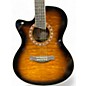 Used Jay Turser jta424qcet 2 Color Sunburst Acoustic Electric Guitar