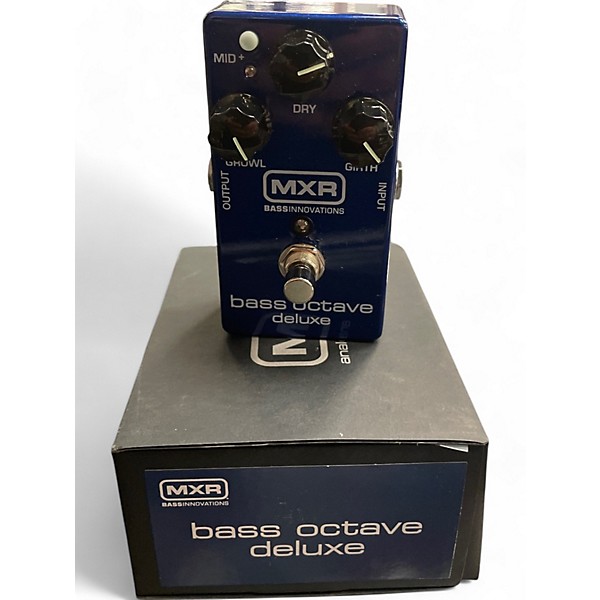 Used MXR M288 Bass Octave Deluxe Bass Effect Pedal