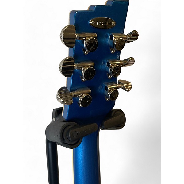 Used Duesenberg DTV-MC 30th Anniversary Starplayer TV Mike Campbell Heartbreaker metallic blue Solid Body Electric Guitar