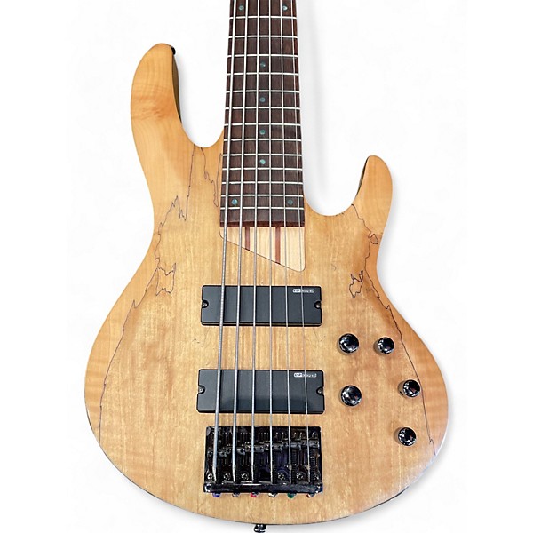 Used ESP LTD B-206SM Natural Electric Bass Guitar