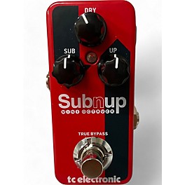 Used TC Electronic Sub N Up Mini Octaver Effect Pedal