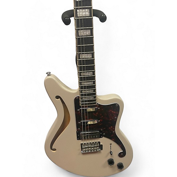 Used D'Angelico Premier Series bedford Alpine White Hollow Body Electric Guitar
