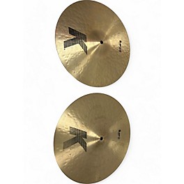 Used Zildjian 14in K Hi Hat Pair Cymbal