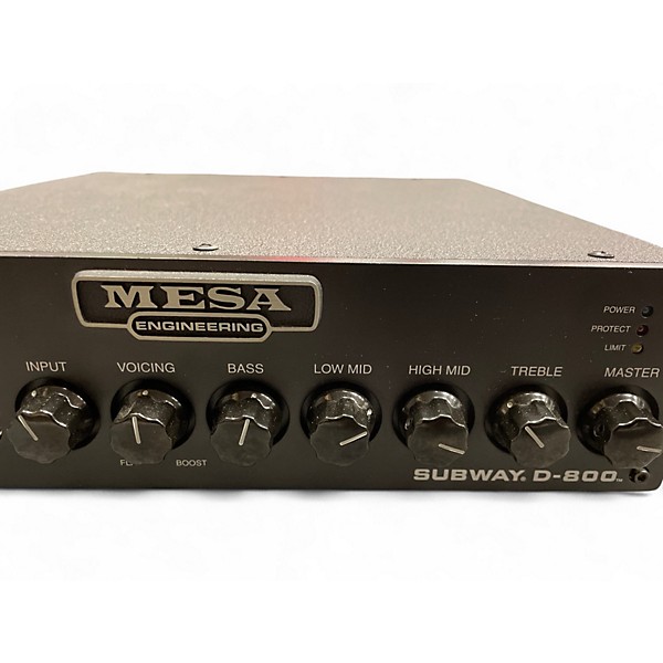 Used MESA/Boogie SUBWAY D-800 Bass Amp Head