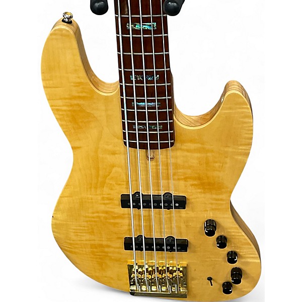 Used Sire marcus miller v10 dx Natural Brown Electric Bass Guitar