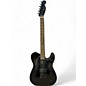 Used Squier Telecaster Black Solid Body Electric Guitar thumbnail