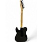 Used Squier Telecaster Black Solid Body Electric Guitar