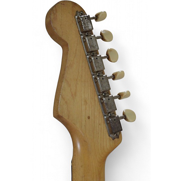 Vintage 1963 Fender 1963 MUSIC MASTER Antique White Solid Body Electric Guitar