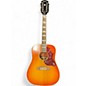 Used 2021 Epiphone Hummingbird 12 string Cherry Sunburst 12 String Acoustic Electric Guitar thumbnail