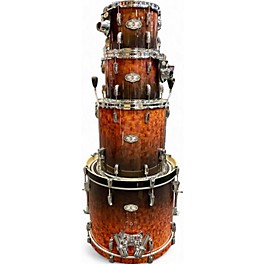 Used Pearl 4 Piece Vision Burl Wrap Drum Kit