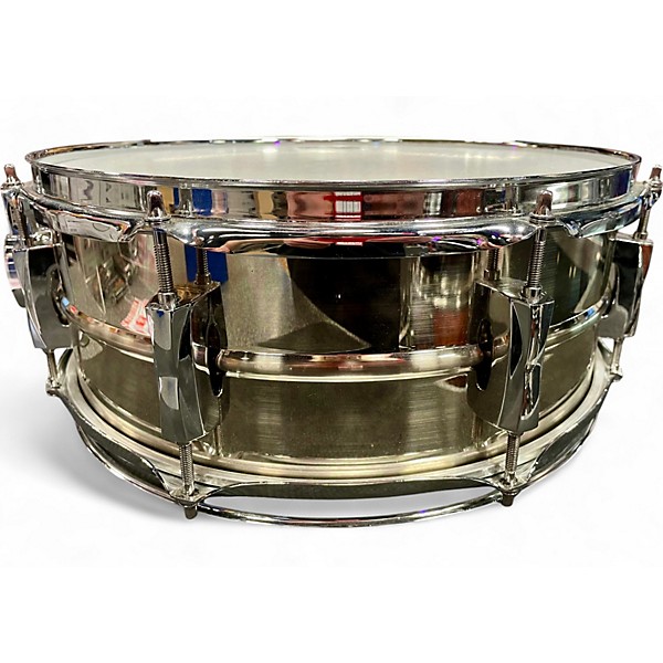 Used Pearl 5X14 Sensitone Snare Steel Drum