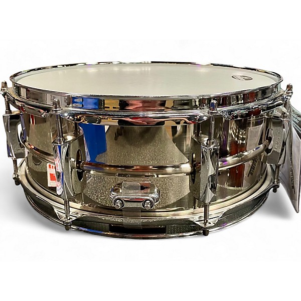 Used Pearl 5X14 Sensitone Snare Steel Drum