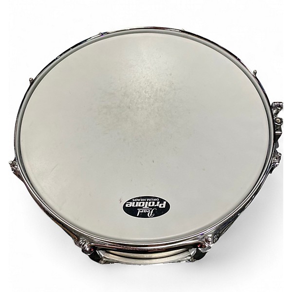 Used Pearl 5X14 Sensitone Snare Steel Drum