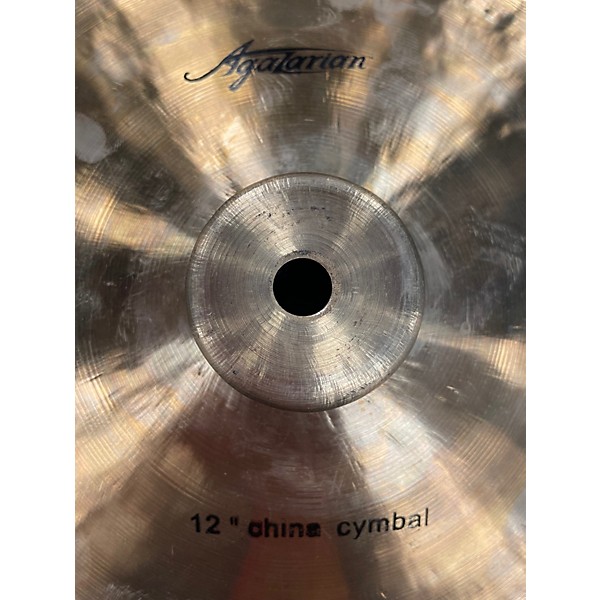 Used Agazarian 12in China 12" Cymbal