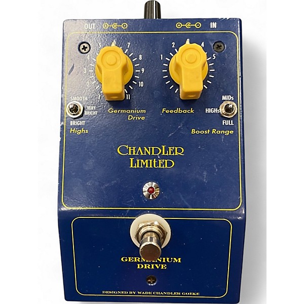 Used Chandler Limited Germanium Drive Effect Pedal