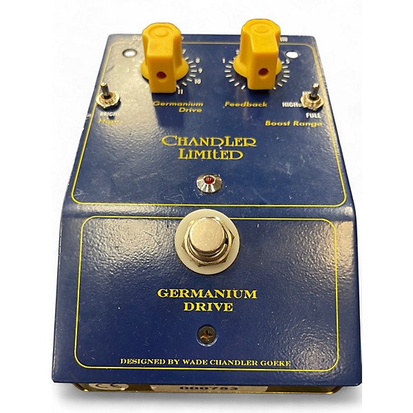 Used Chandler Limited Germanium Drive Effect Pedal