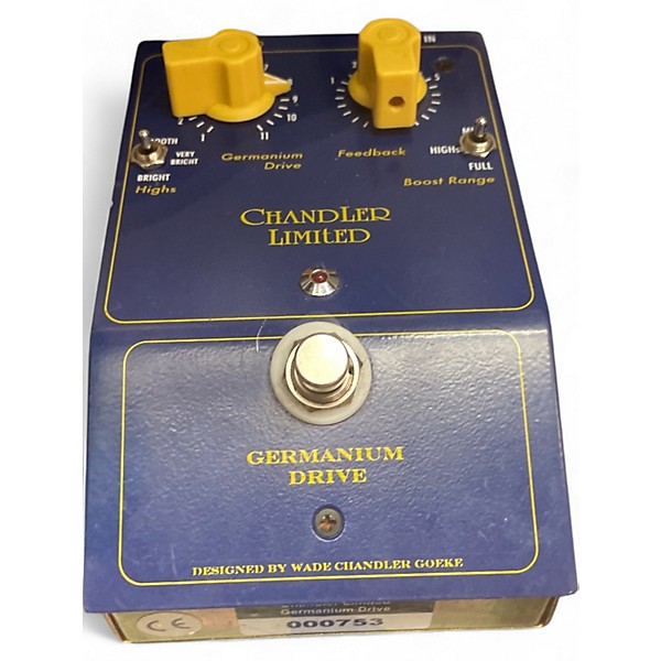 Used Chandler Limited Germanium Drive Effect Pedal