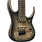 Used Ibanez GD71ALPHA 7 STRING BLACK MATTE Solid Body Electric Guitar