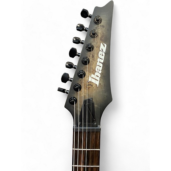 Used Ibanez GD71ALPHA 7 STRING BLACK MATTE Solid Body Electric Guitar