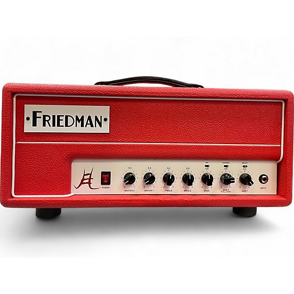 Used Friedman Jake E. Lee Signature 20 2-Channel 20-Watt Head EL84 Tubes S Tube Guitar Amp Head