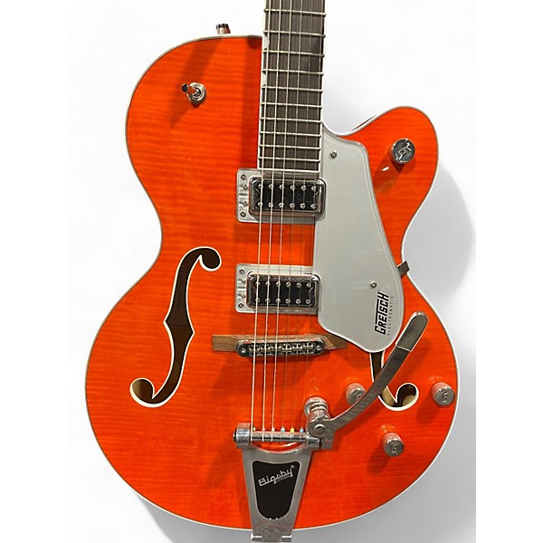 Used Gretsch G5427T Trans Orange Hollow Body Electric Guitar