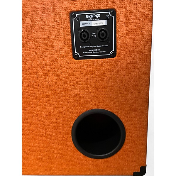 Used Orange Amplifiers OBC115 400W 1x15 Bass Cabinet