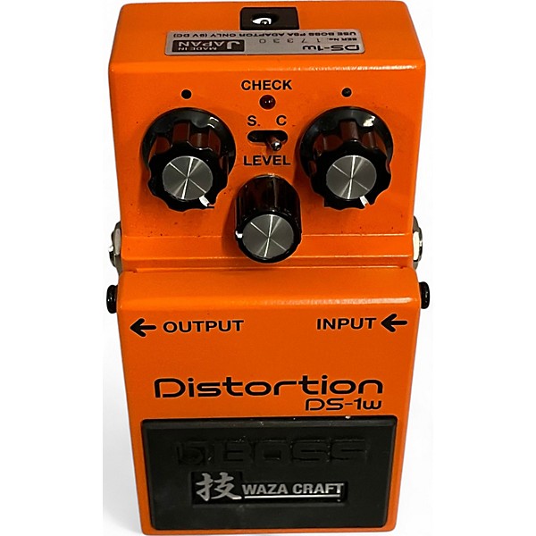 Used BOSS DS1W Effect Pedal