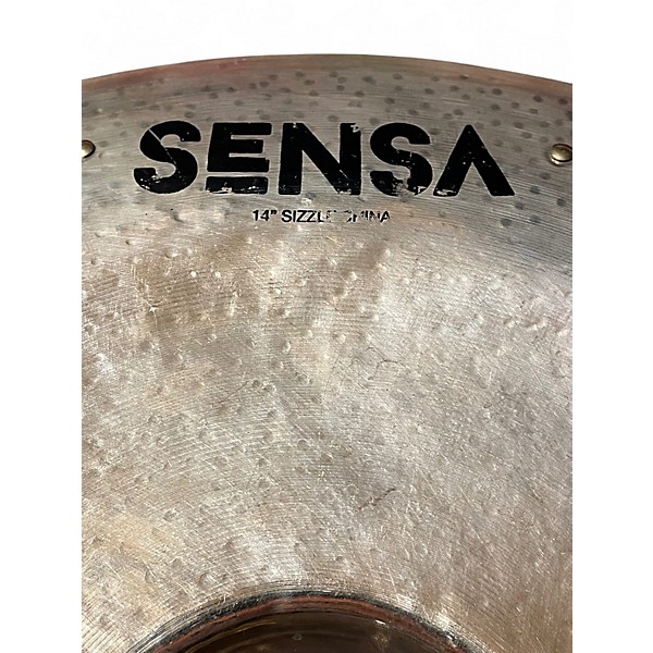 Used Stagg 14in Sensa Sizzle China Cymbal