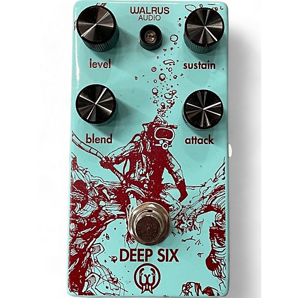 Used Walrus Audio Deep Six Compressor Effect Pedal