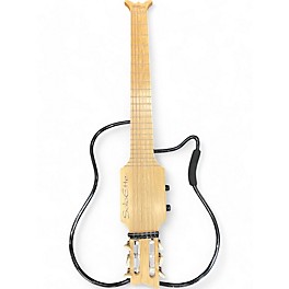 Used Wright Guitar SoloEtte Silent Nylon String Guitar Natural Acoustic Electric Guitar