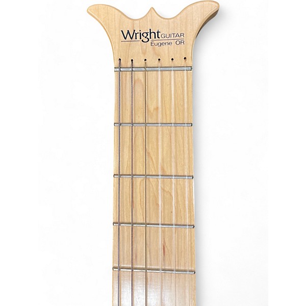 Used Wright Guitar SoloEtte Silent Nylon String Guitar Natural Acoustic Electric Guitar