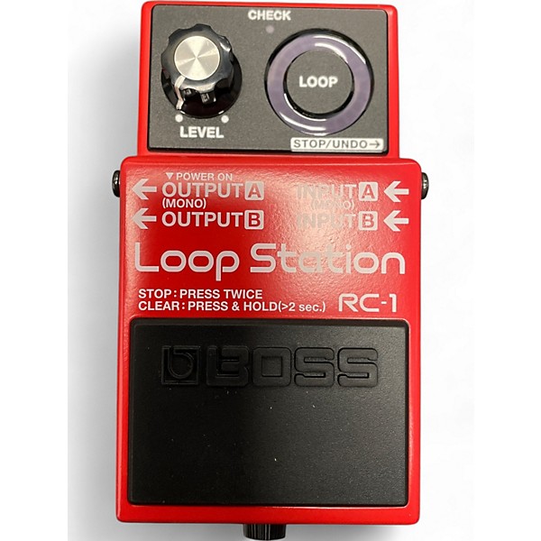 Used 2020 BOSS RC1 Loop Station Pedal