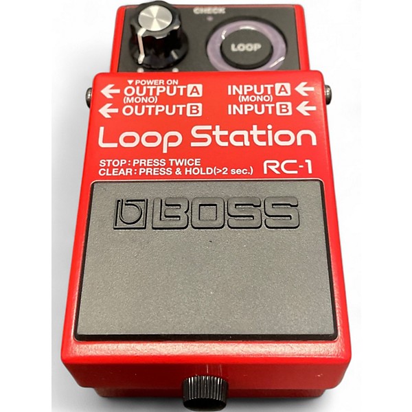 Used 2020 BOSS RC1 Loop Station Pedal