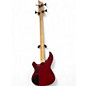 Used Mitchell MB200 blood red Electric Bass Guitar