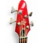 Used Rogue 4 String Red Electric Bass Guitar