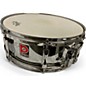 Vintage 1970s Slingerland 5.5X14 Gene Krupa Sound King white marine pearl Drum thumbnail