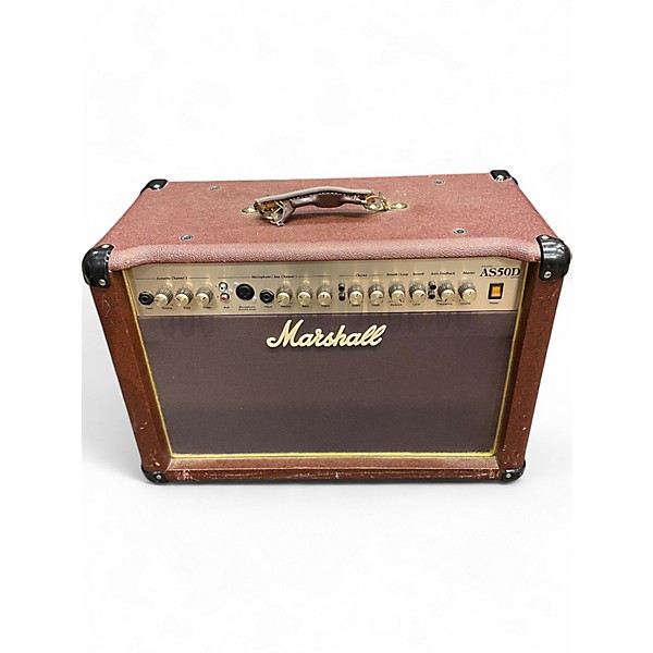 Used Marshall AS50D 50W 2X8 Acoustic Guitar Combo Amp