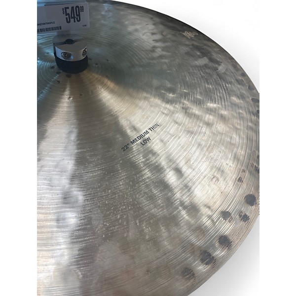 Used Zildjian 22in K Constantinople Medium Thin Ride Low Cymbal