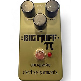 Used Electro-Harmonix Green Russian Big Muff Pi Fuzz Effect Pedal