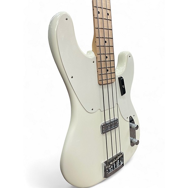 Used Fender Custom Shop Proto Precision Bass NOS Arctic White Electric Bass Guitar