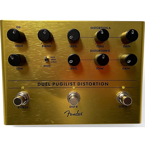 Used Fender DUAL PUGILIST Effect Pedal