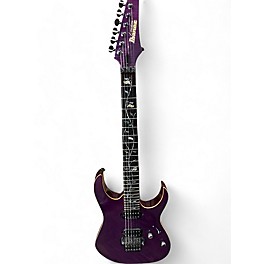 Used 2010 Ibanez RG 8570z Amethyst Solid Body Electric Guitar