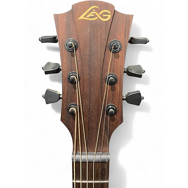 Used Lag Guitars TRAVEL-KA MAHOGANANY Acoustic Guitar