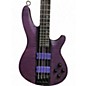 Used Schecter Guitar Research Diamond series C-4 GT Trans Purple Electric Bass Guitar